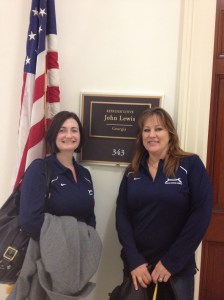 Just after getting a promise of support.