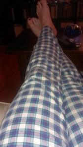 Ann went to sleep dreaming of purple sheep.