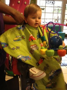 Maybe this toy will distract you from grabbing for the scissors.