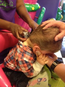 It's gonna take two of you to stop me from getting that razor.