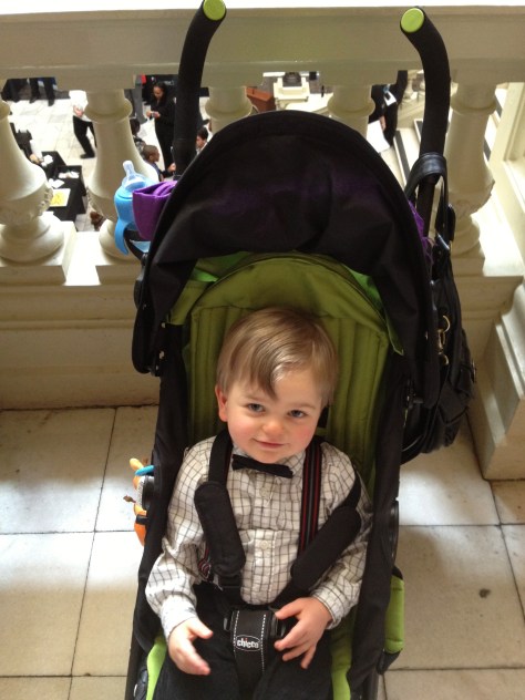 Dressed for politicking at the capitol.