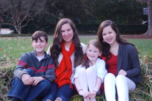 Mary Stuart, 16, Julia, 14, Jackson, 12 and Millie, 8