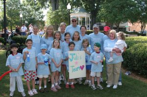 Julia’s Team at one of the TS walks.