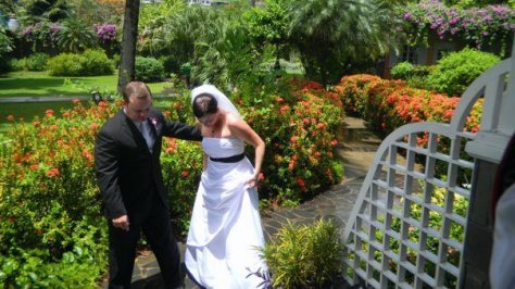 Just a little island rain...