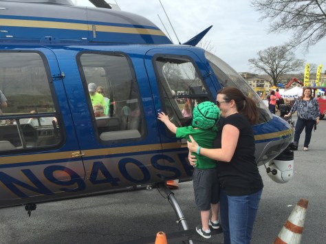 At Touch-A-Truck in Kennesaw.